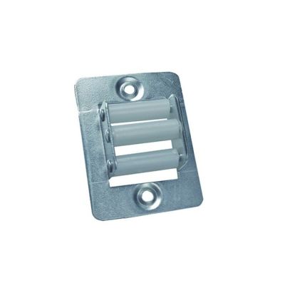 Guidacinghia verticale con 3 rullini in PVC