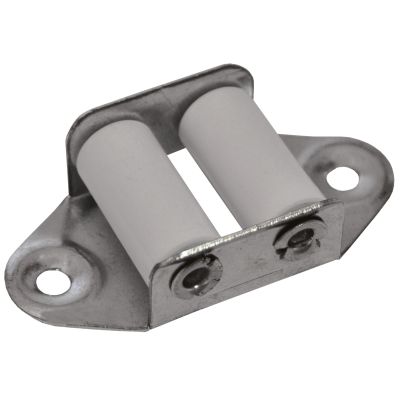 Guidacinghia verticale con 2 rullini in plastica
