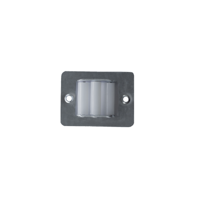 Guidacinghia verticale con 3 rullini in PVC