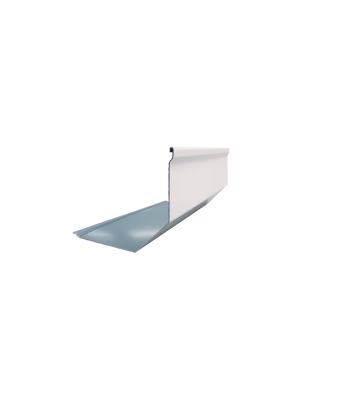 Profilo Basso da 45° per cassonetto in alluminio preverniciato - Barre da 6.5M