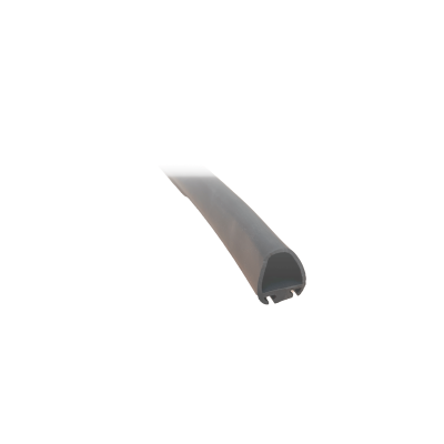 Battuta finale in gomme MAXI per Terminale 19x100mm per Serrande